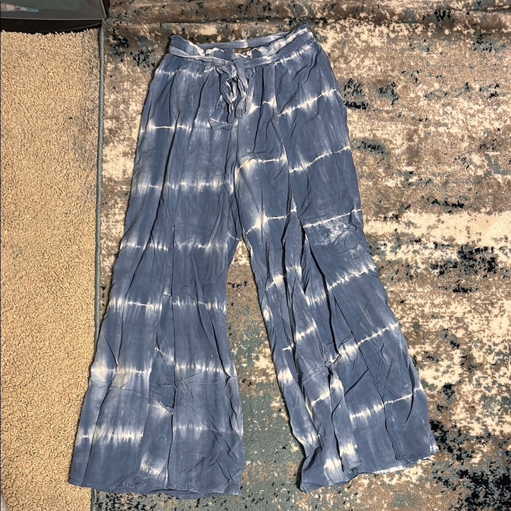 Tie-Dye Wide Leg Pants